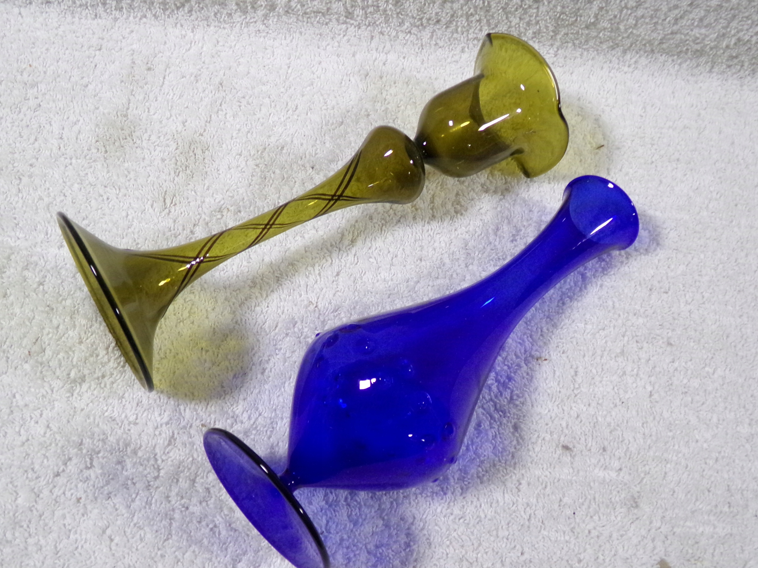 PIĘKNY ZESTAW SZKŁA ARTYSTYCZNEGO