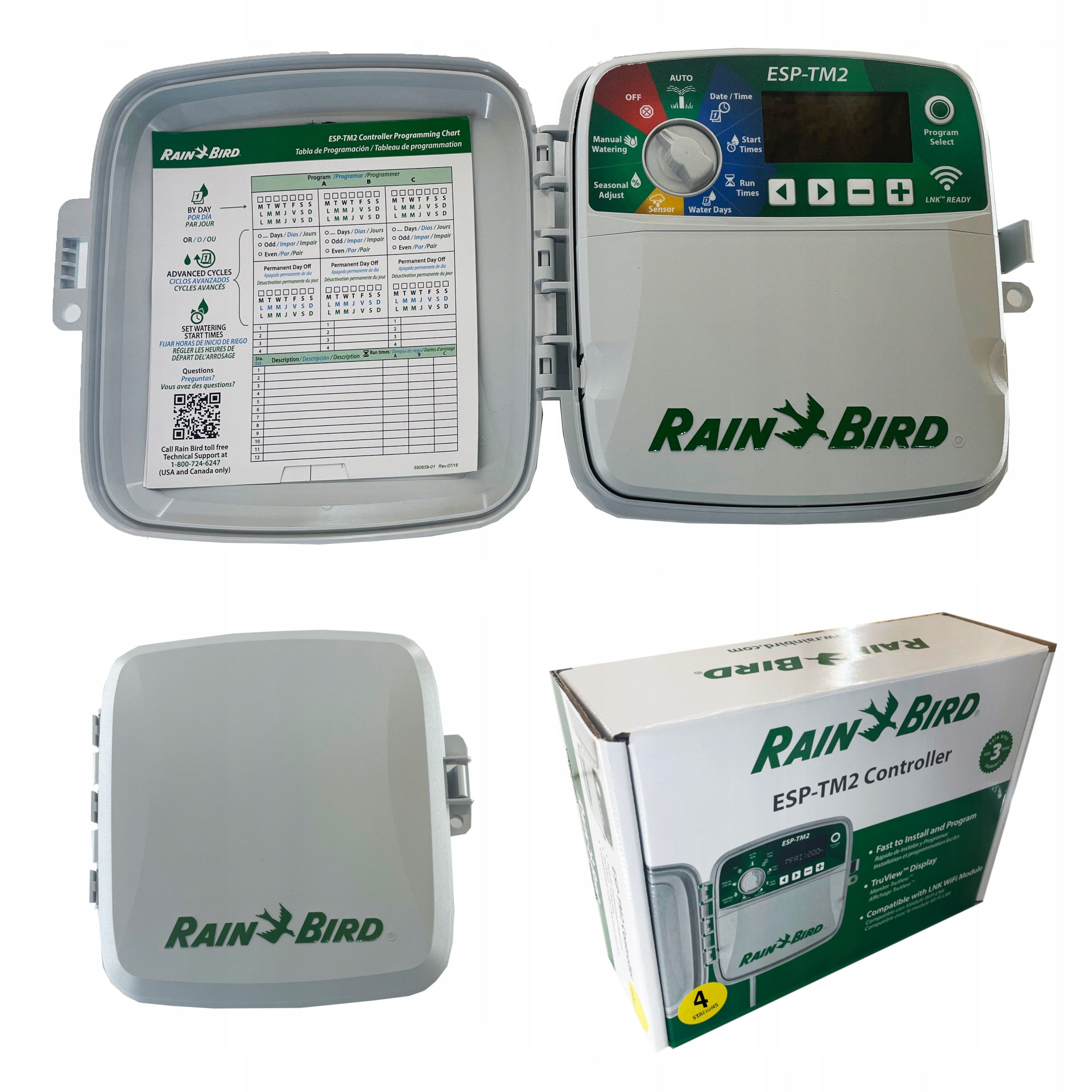

Rainbird Sterownik Esp-Rzx 4 Zewnętrzny Esp-Rzx-4