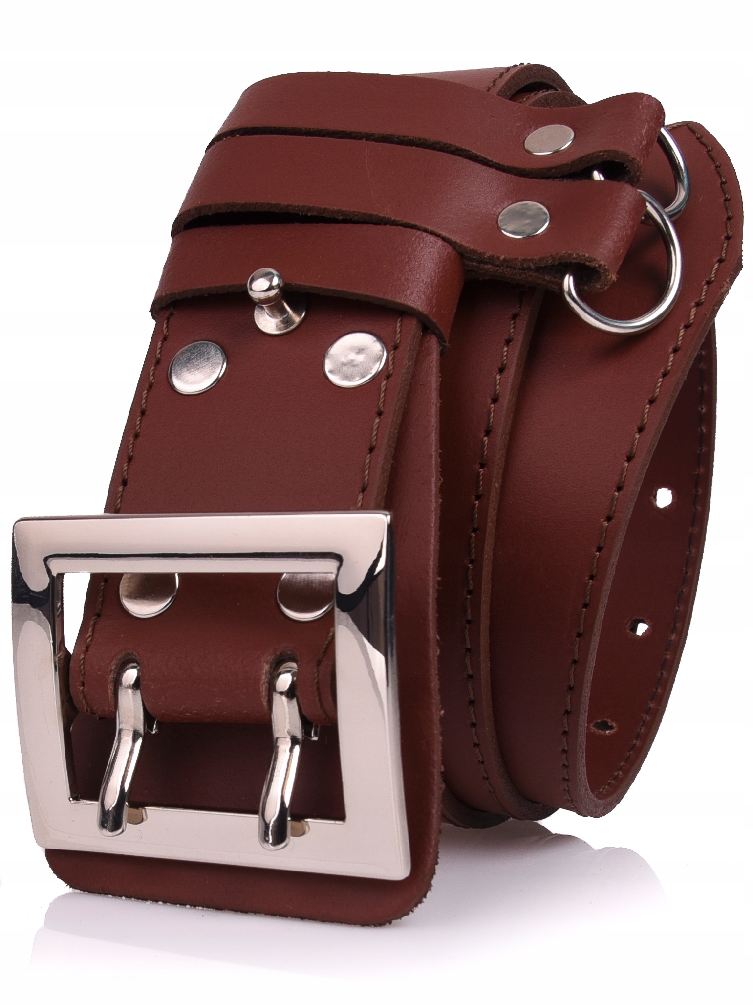 

Pas Militarny Wojskowy Oficerski Skórzany Skóra