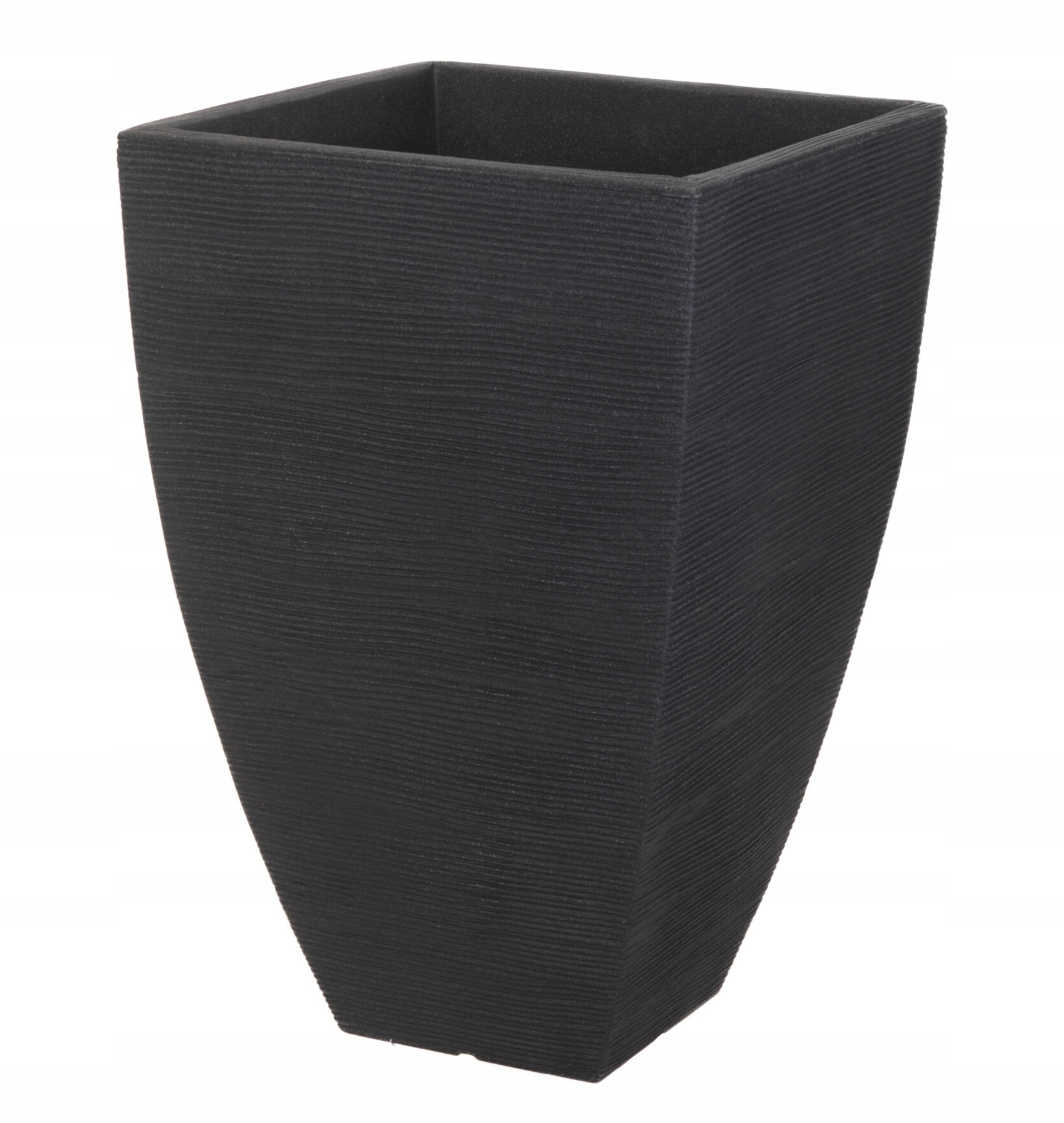 Květináč plastový obal antracit pruhovaný 40x60 cm 1 Ks