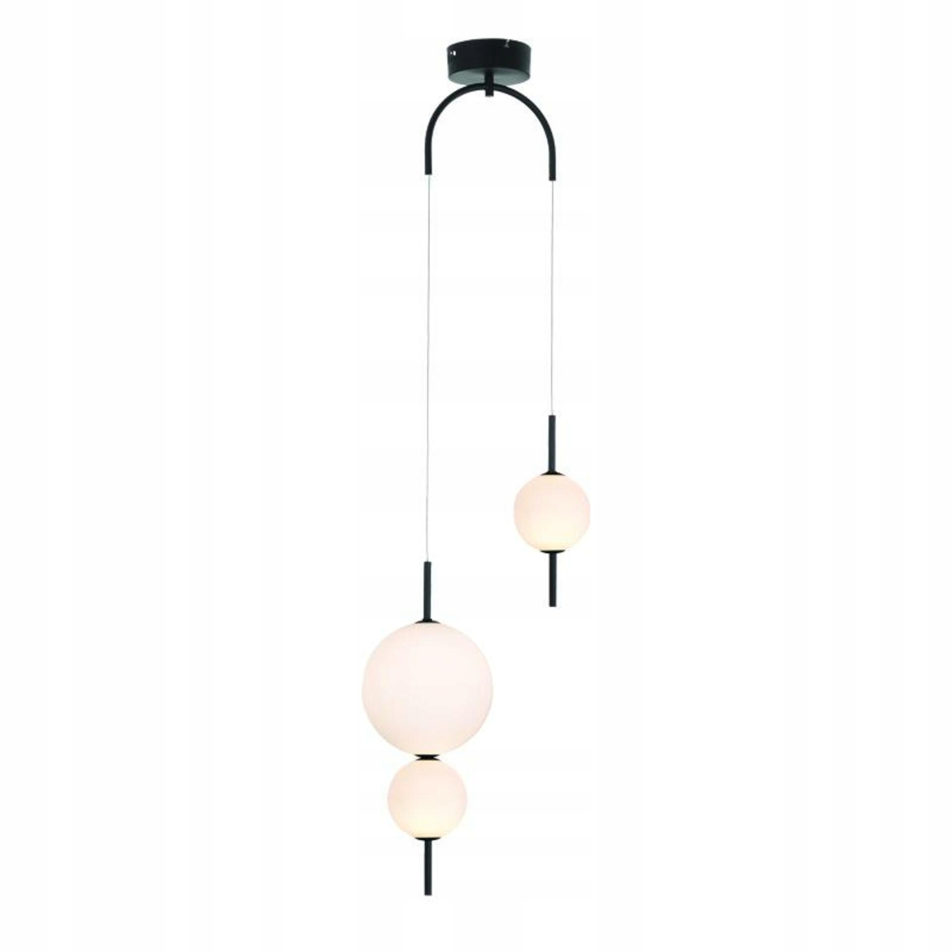 Aca Lighting závesné svietidlo Led 15W 3000K 1500lm Amelia čierna matné skl