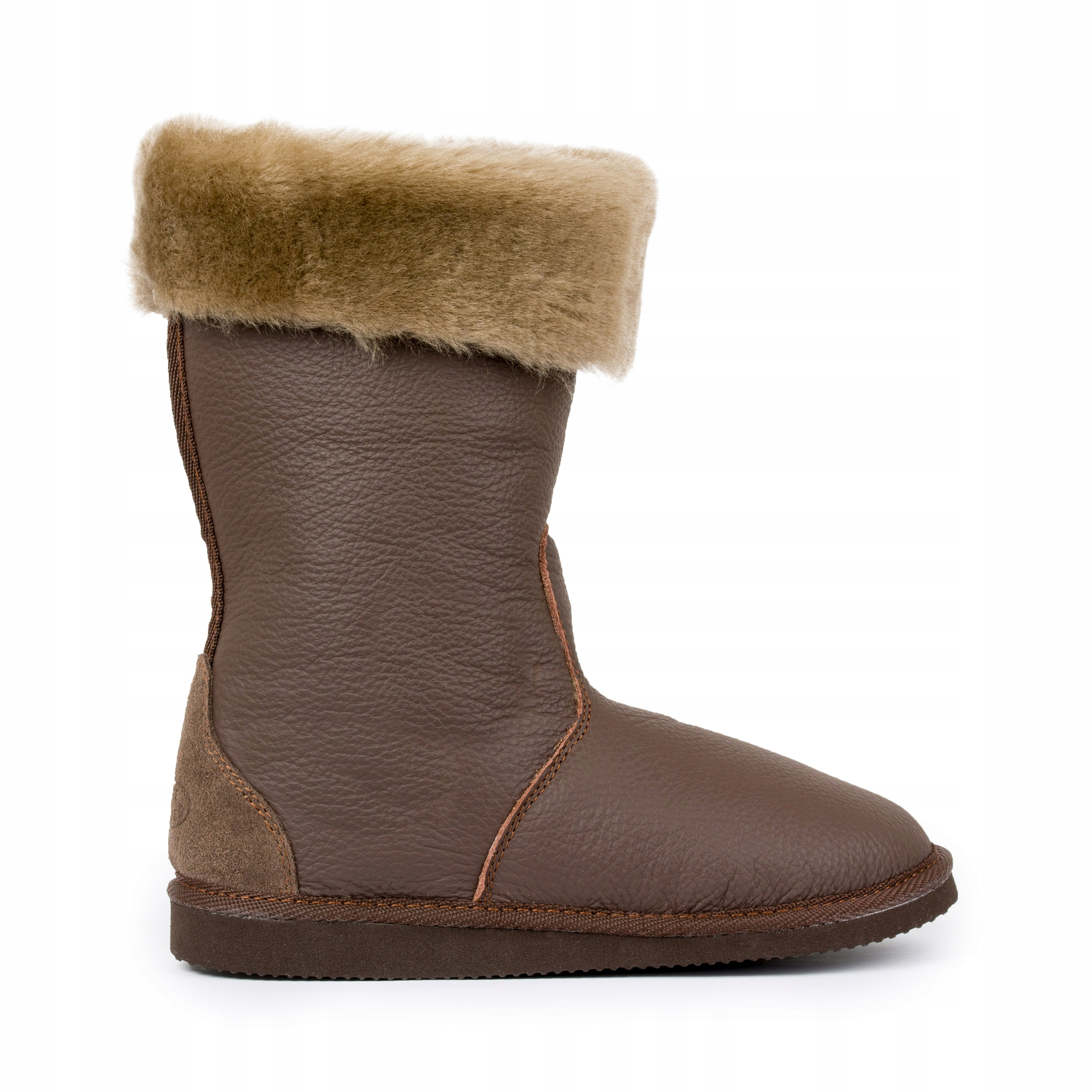 Vysoké kozačky Bambosze Kůže Hovězí Teplé Ire