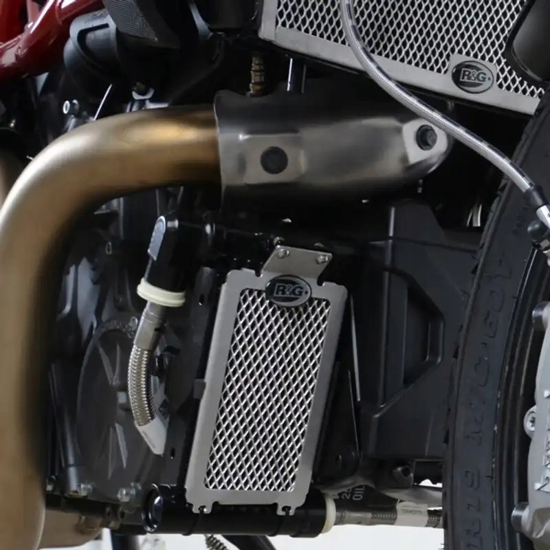 Kryt Chladiča Oleja Rg Racing Indian FTR1200(S) 19- Červený