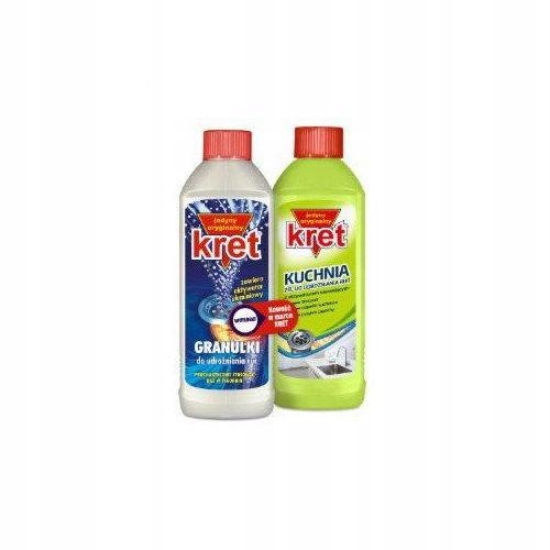 

Kret granulki do rur 500g kret żel do udrożniania