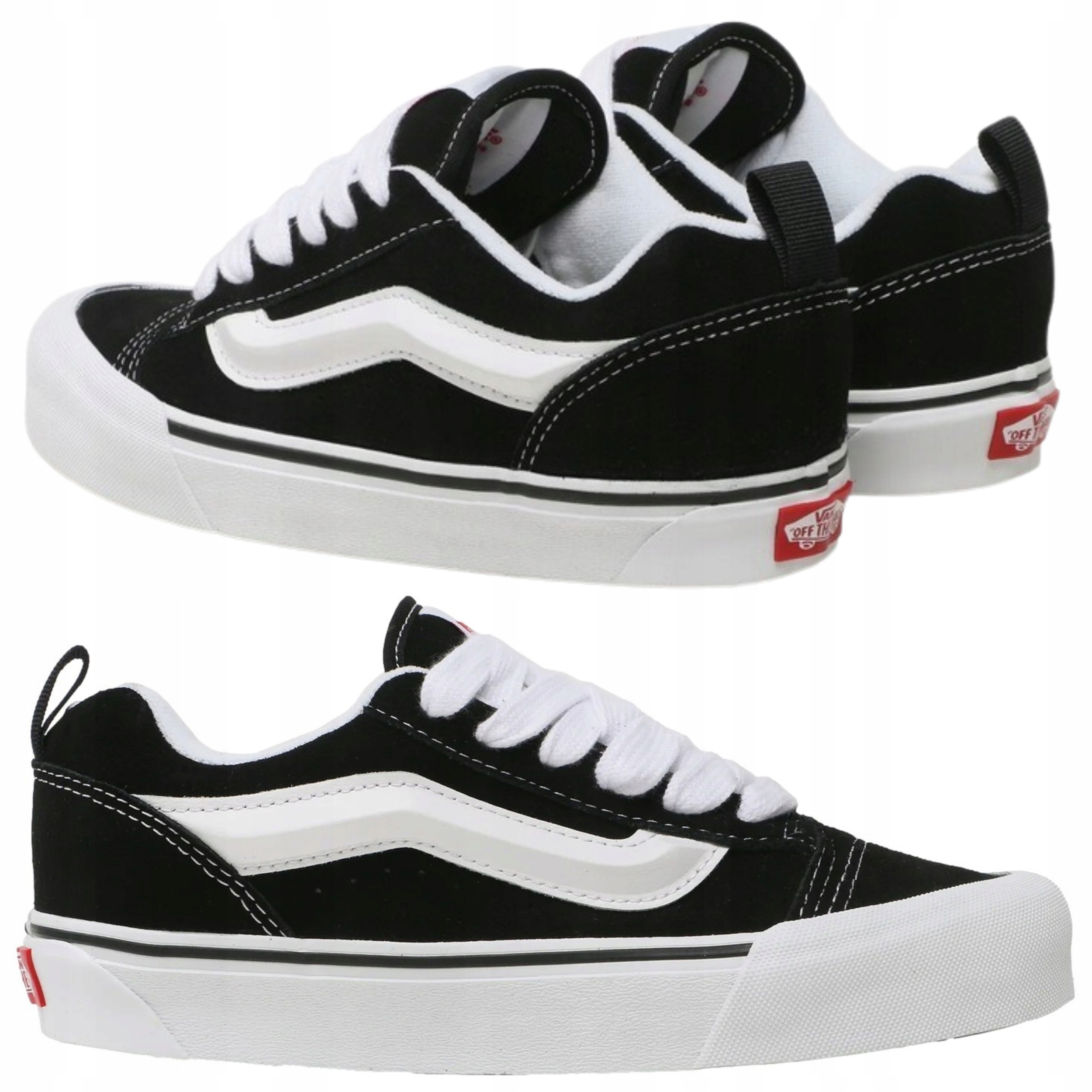 Boty Vans Knu Skool Pánské Tenisky Černé Sportovní Nízké Black vel. 44