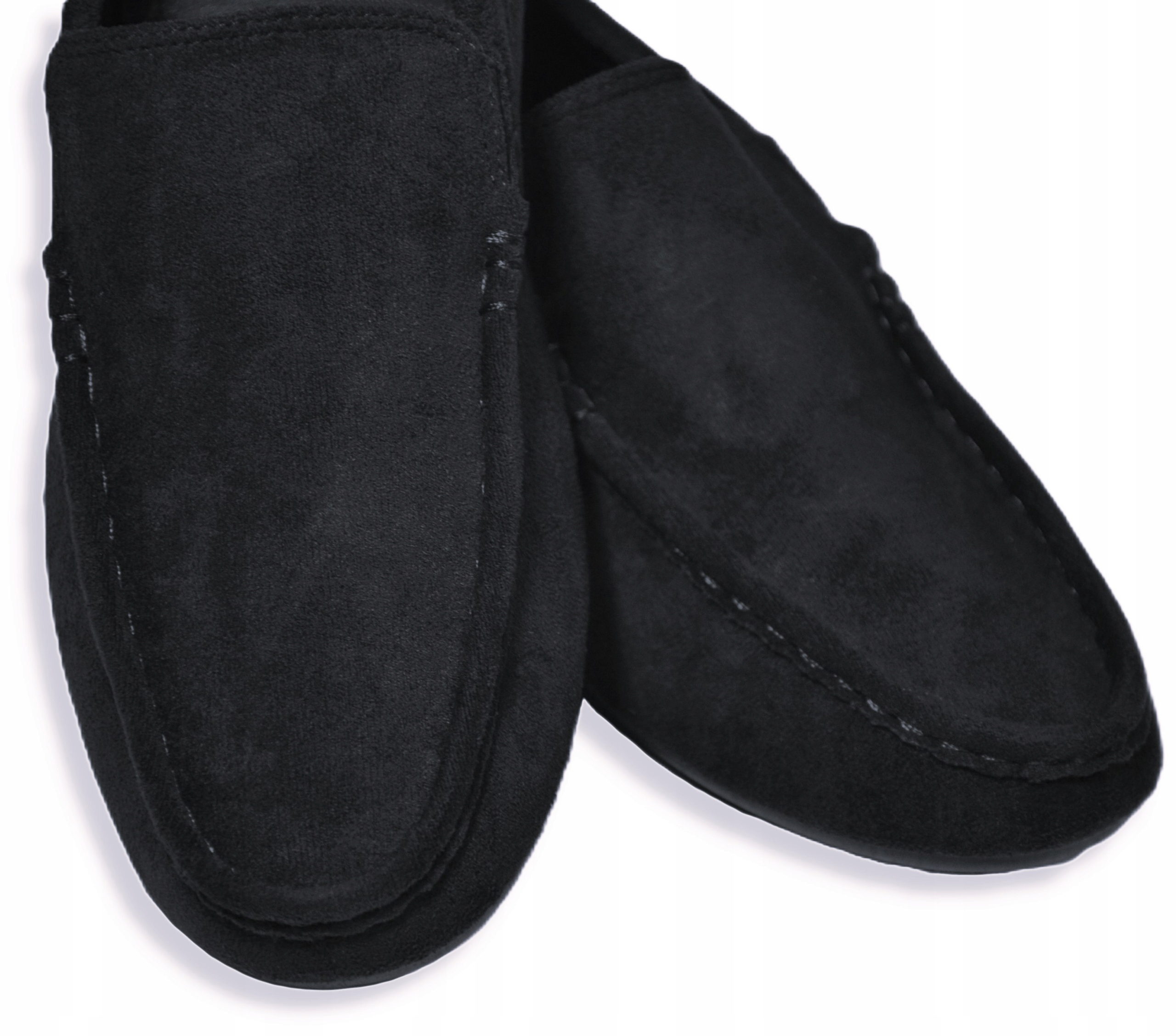 LENZO Mokasyny zgrabne wizytowe czarne eleganckie (36 37 39 40 41) r 38 Rozmiar 38