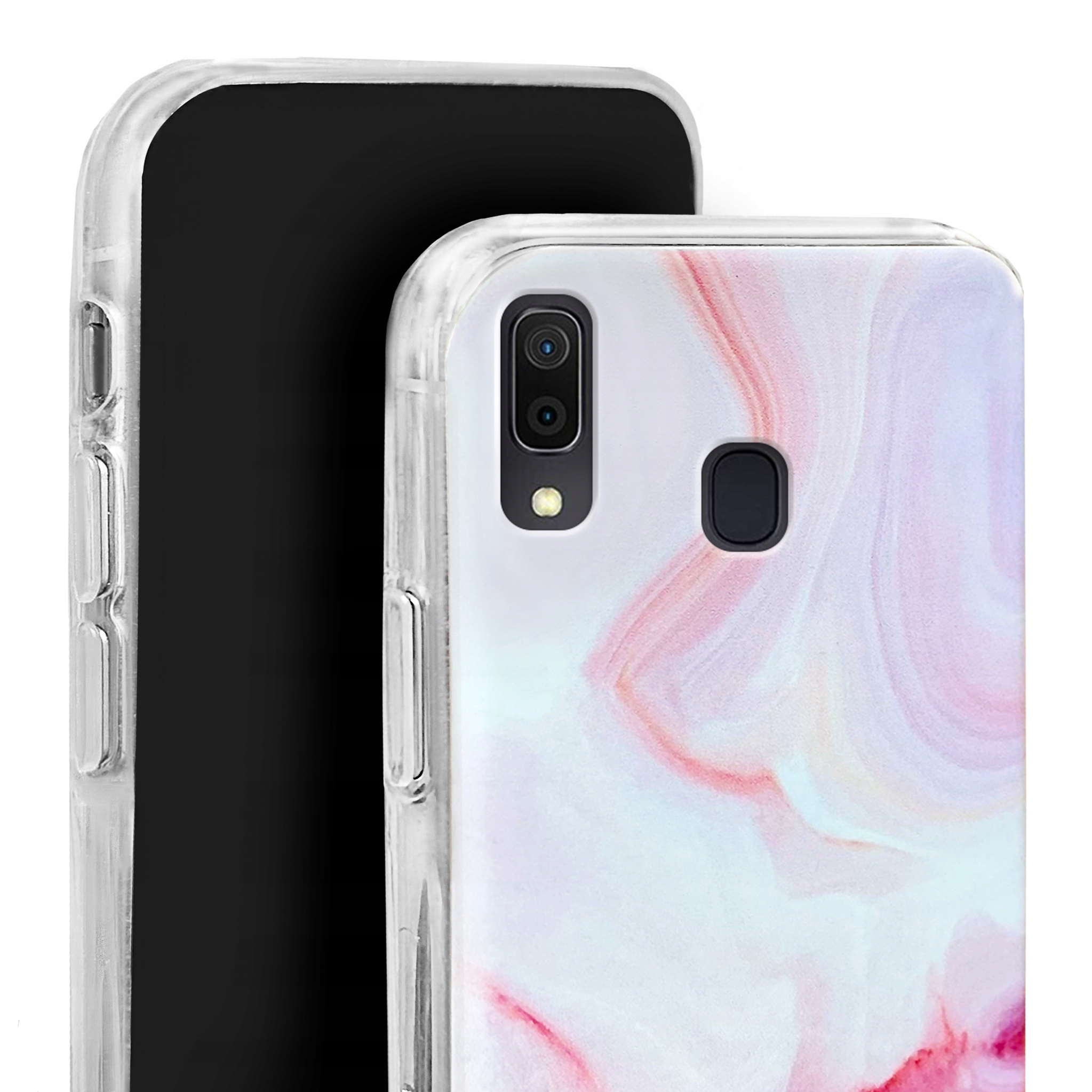 

Etui do Samsung A40 silikon case wzory + Szkło