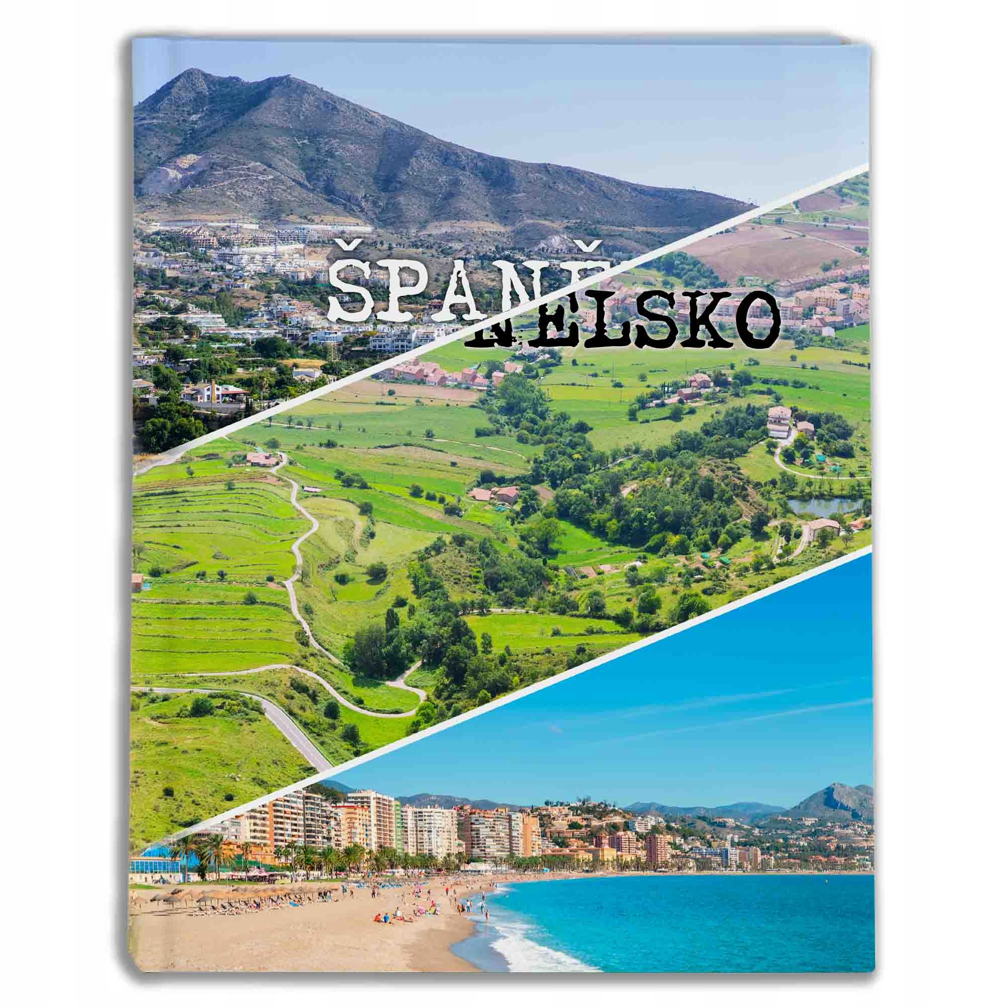 Tradiční album se 100 černými listy 19,5x26 Španělsko 630(cz)