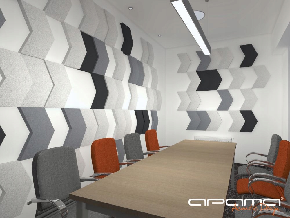Panel akustyczny ścienny pianka STRZAŁKA 2cm APAMA Marka Apama