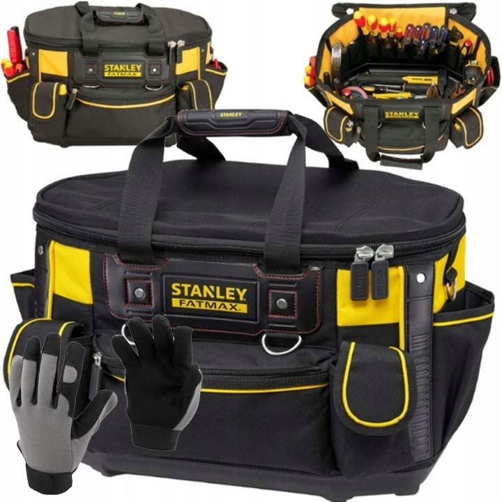TORBA NARZĘDZIOWA ZAMKNIĘTA MONTERSKA FATMAX STANLEY 50x33 cm + GRATIS