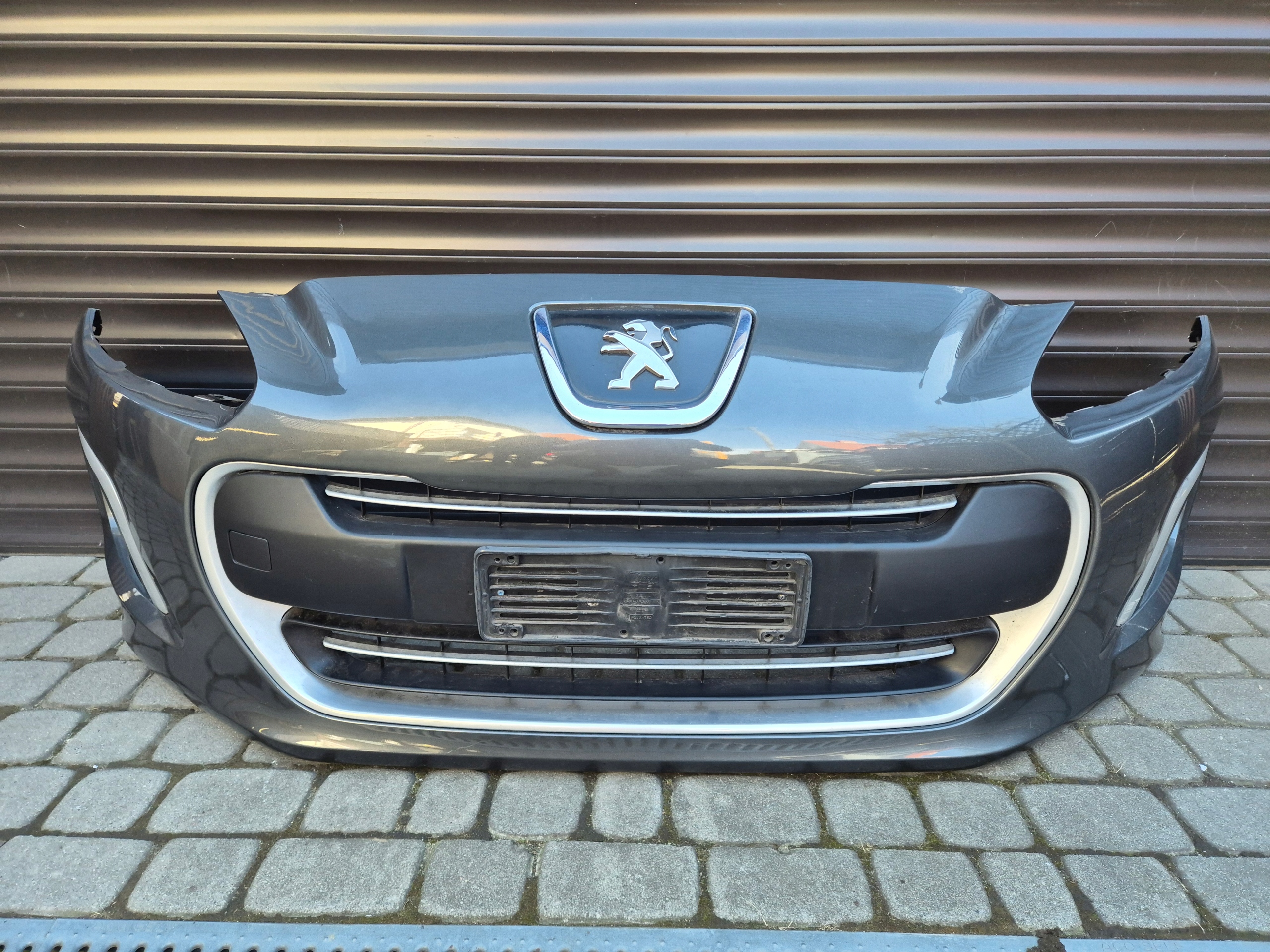 PEUGEOT 308 I T7 LIFT ZDERZAK PRZEDNI KOMPLETNY ORYGINAŁ 11-13