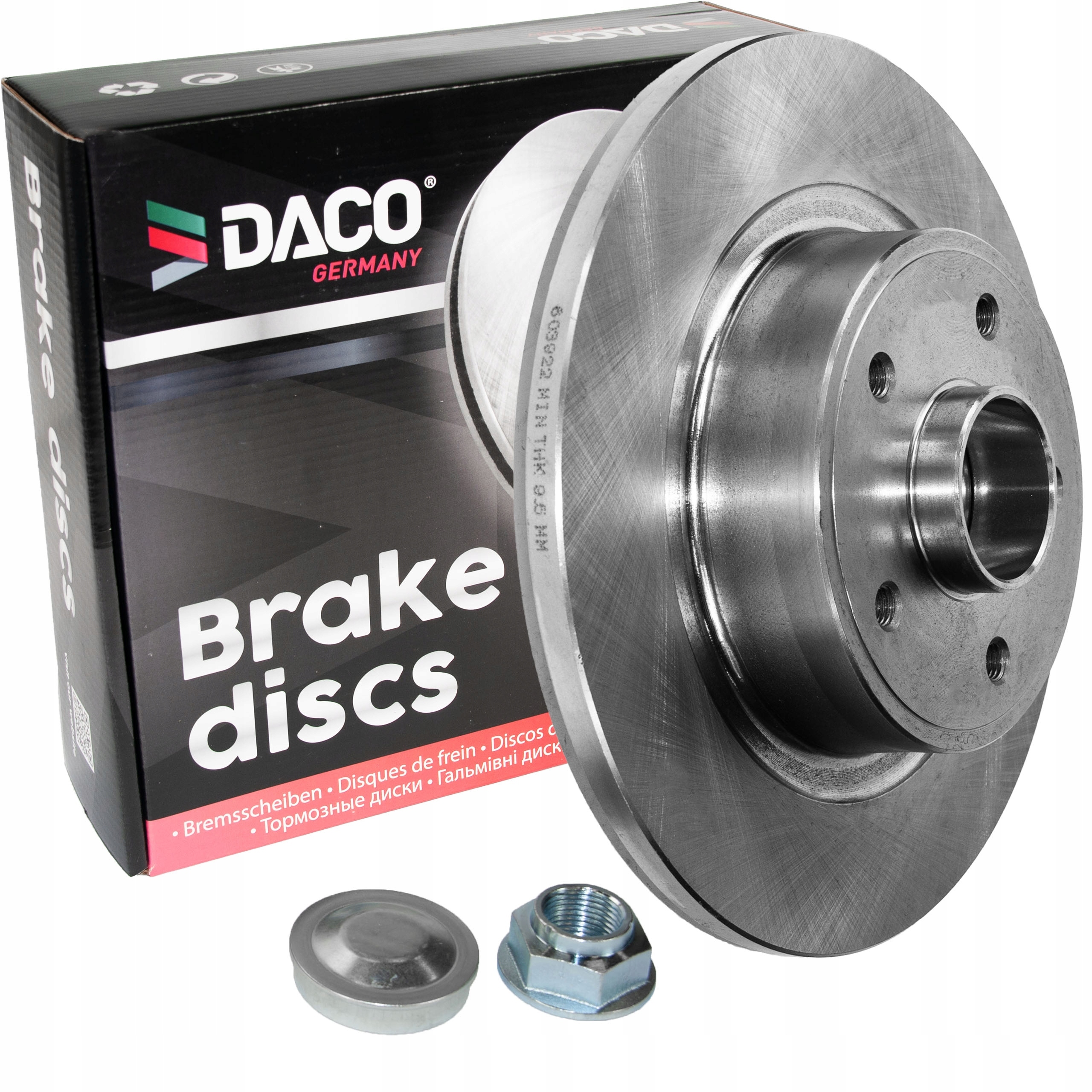 603922 - Задній гальмівний диск Daco Renault Laguna II