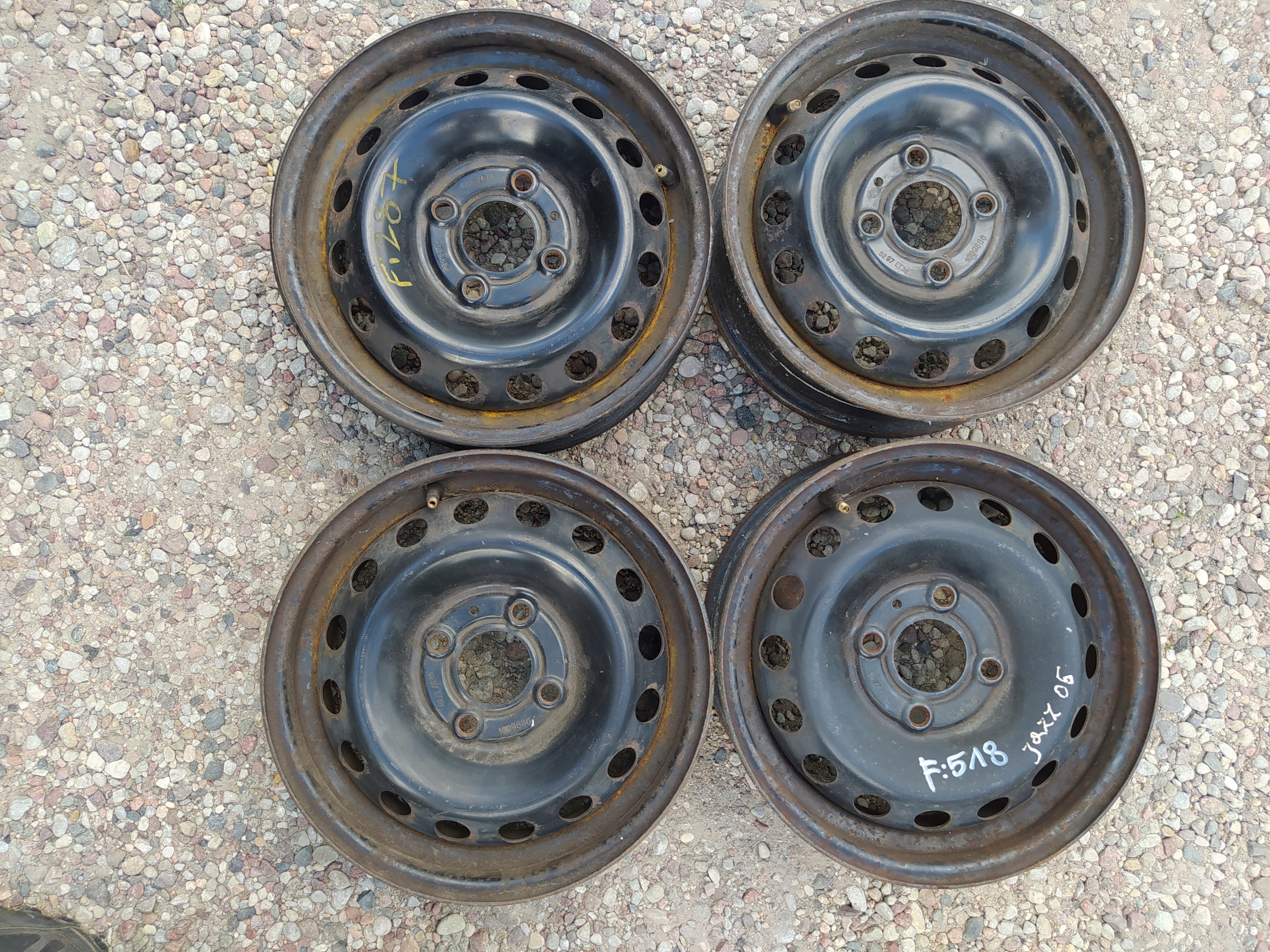 СТАЛЕВІ ДИСКИ RENAULT 4,5X13 4X100 ET36 CLIO