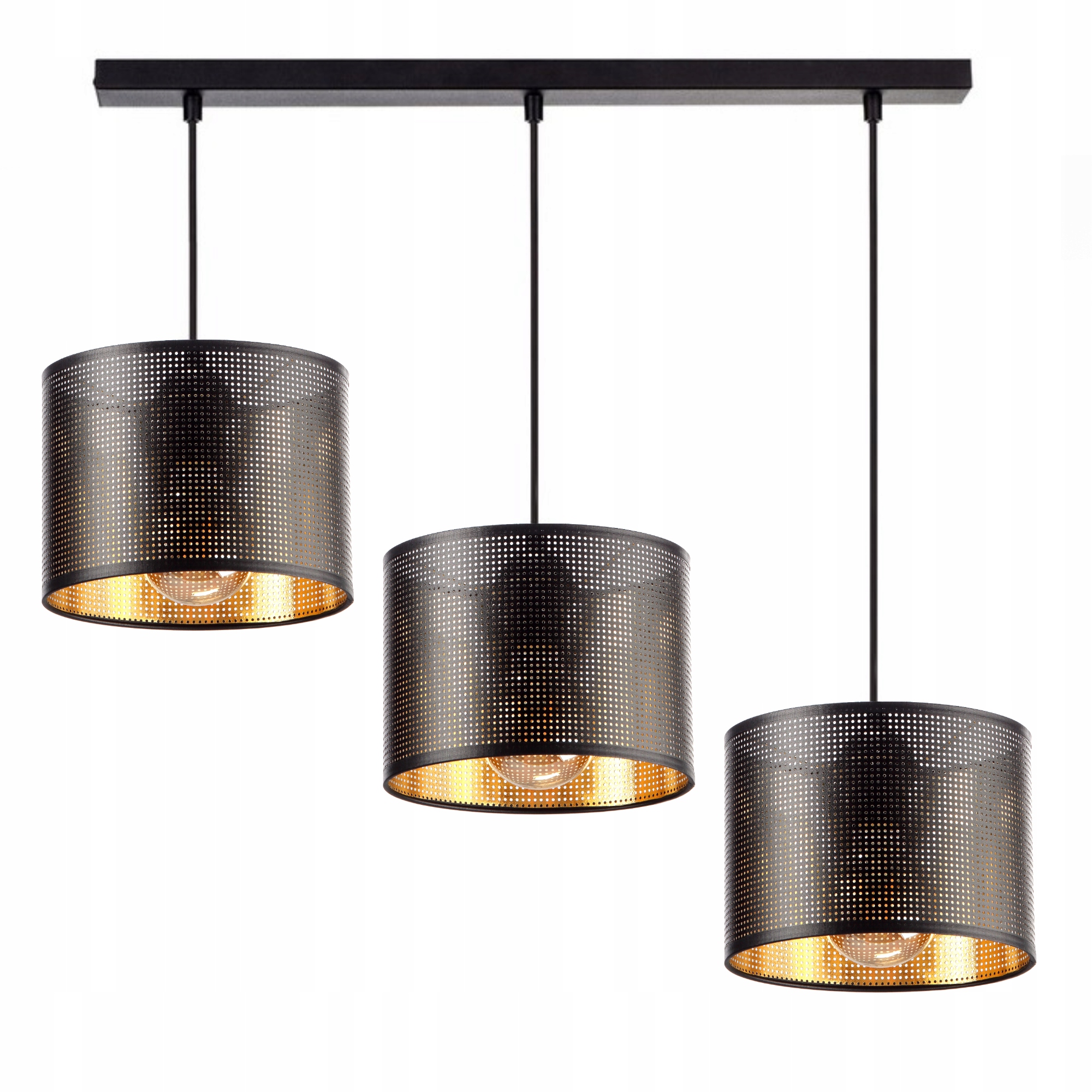 Závěsná Lampa S Ažurovým Stínítkem A Otvory Pro Síťovinu