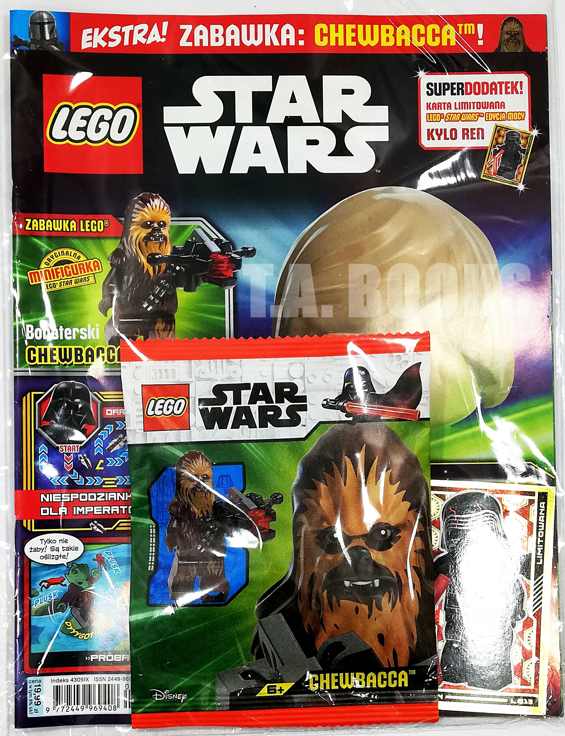 LEGO STAR WARS 5/2024 MAGAZYN + CHEWBACCA 912404 + KARTA KYLO REN