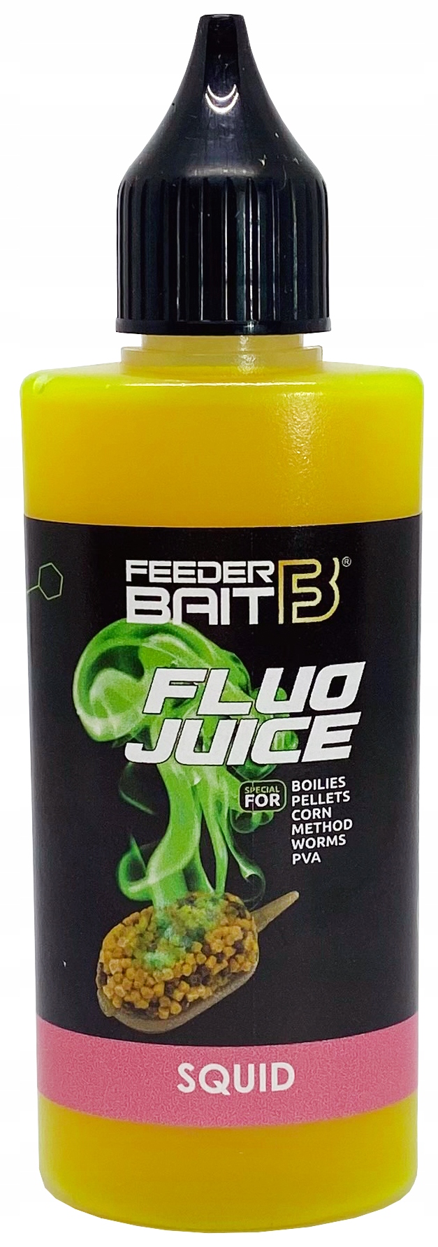 Feeder Bait Fluo Juice Squid