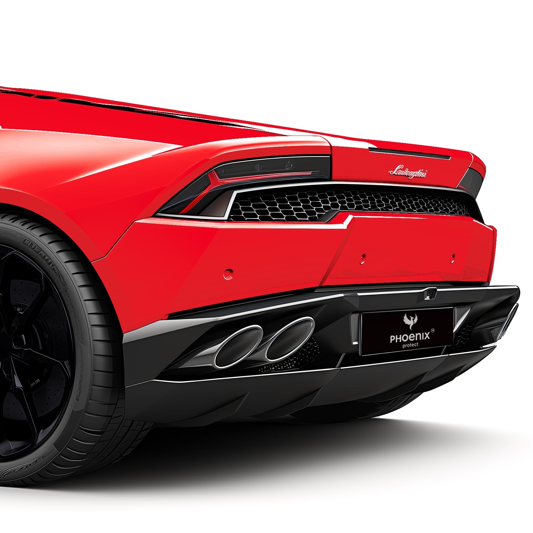 Kolorowa Folia PPF Phoenix Protect Zmiana Koloru Auta Gloss Ferrari Red Długość (cm) 100 cm