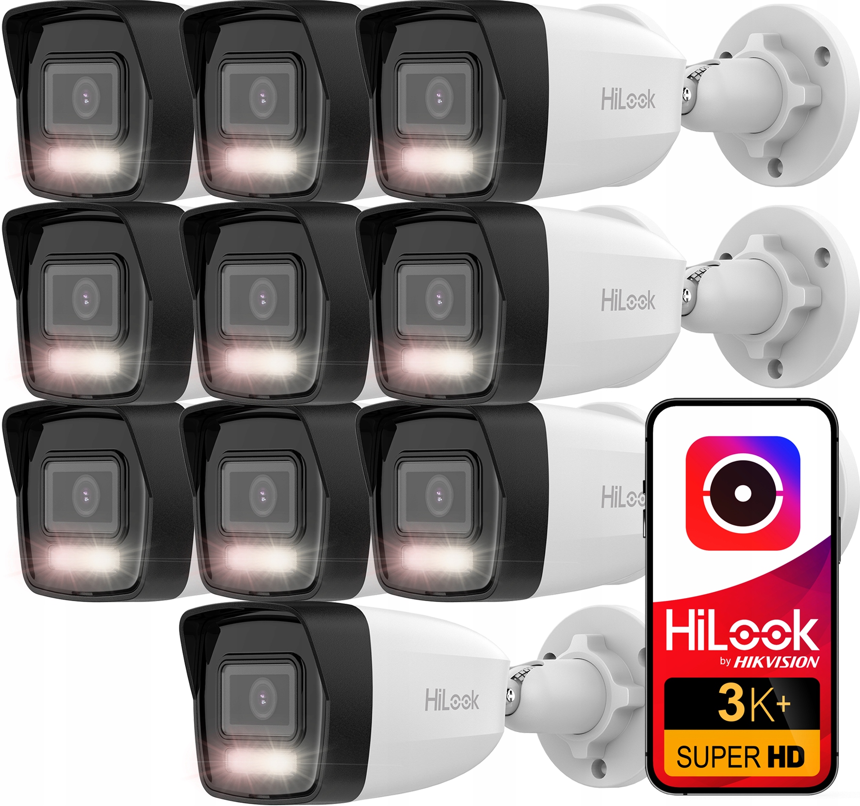 Ip kamera 6Mpx Hybrid Light Mikrofón HiLook od Hikvision 10x IPC-B160HA-LU