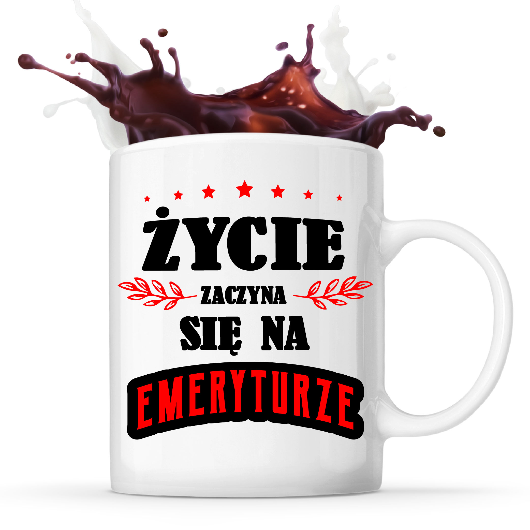

Śmieszny Kubek Życie Zaczyna Się Na Emeryturze