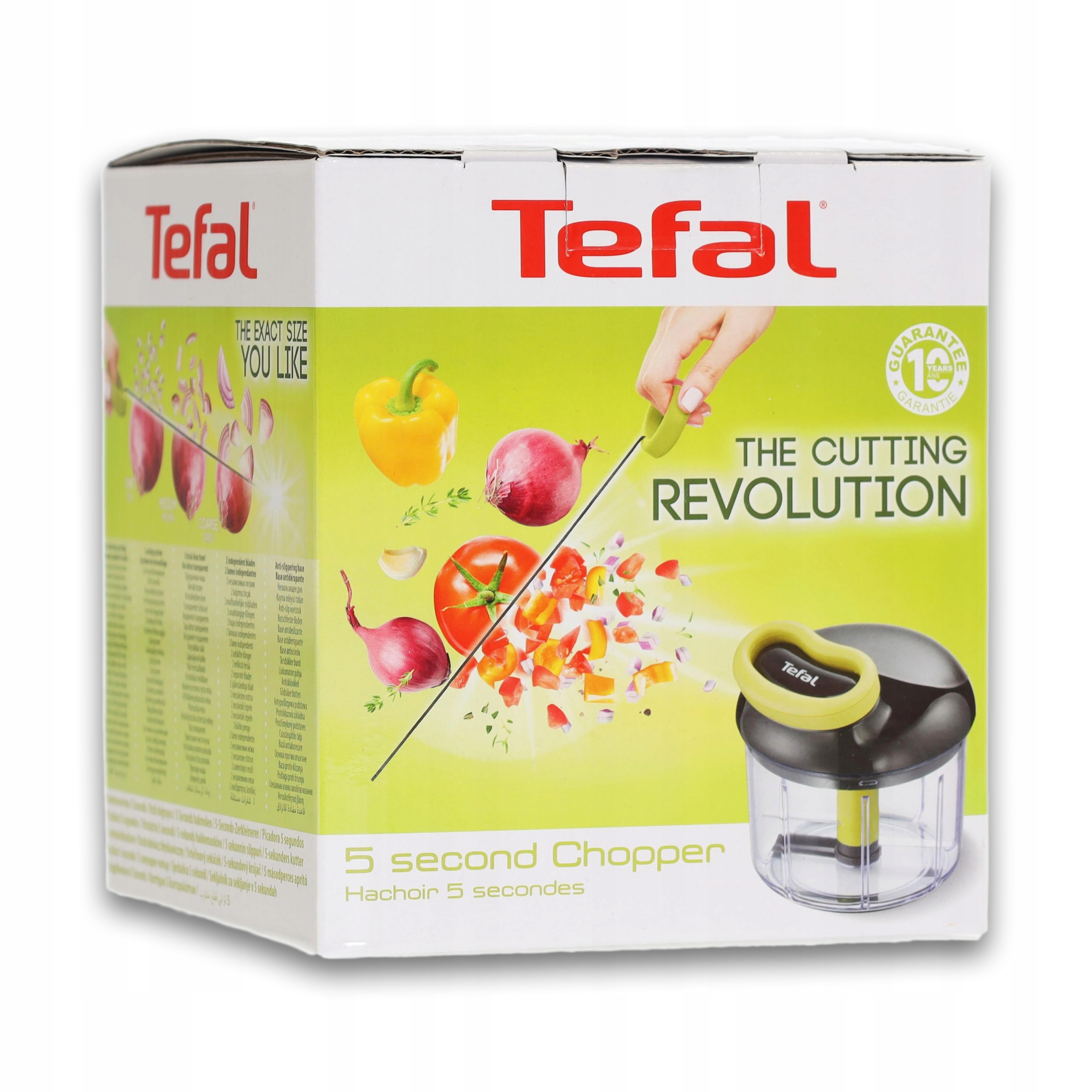 

Szatkownica ręczna do warzyw Tefal 5 second chopp