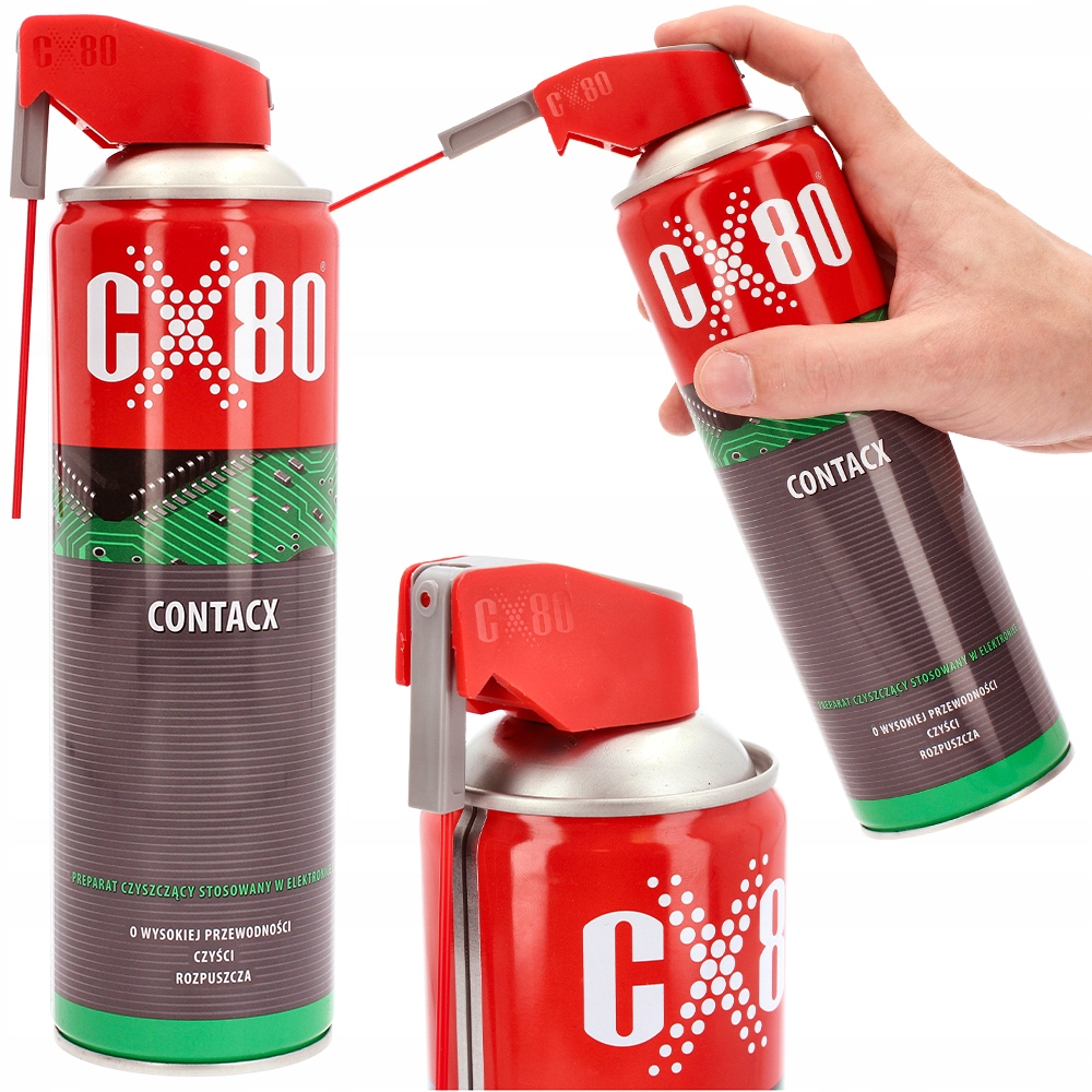 

Spray Czyszczący Elektroniki Styków Rozpuszczający