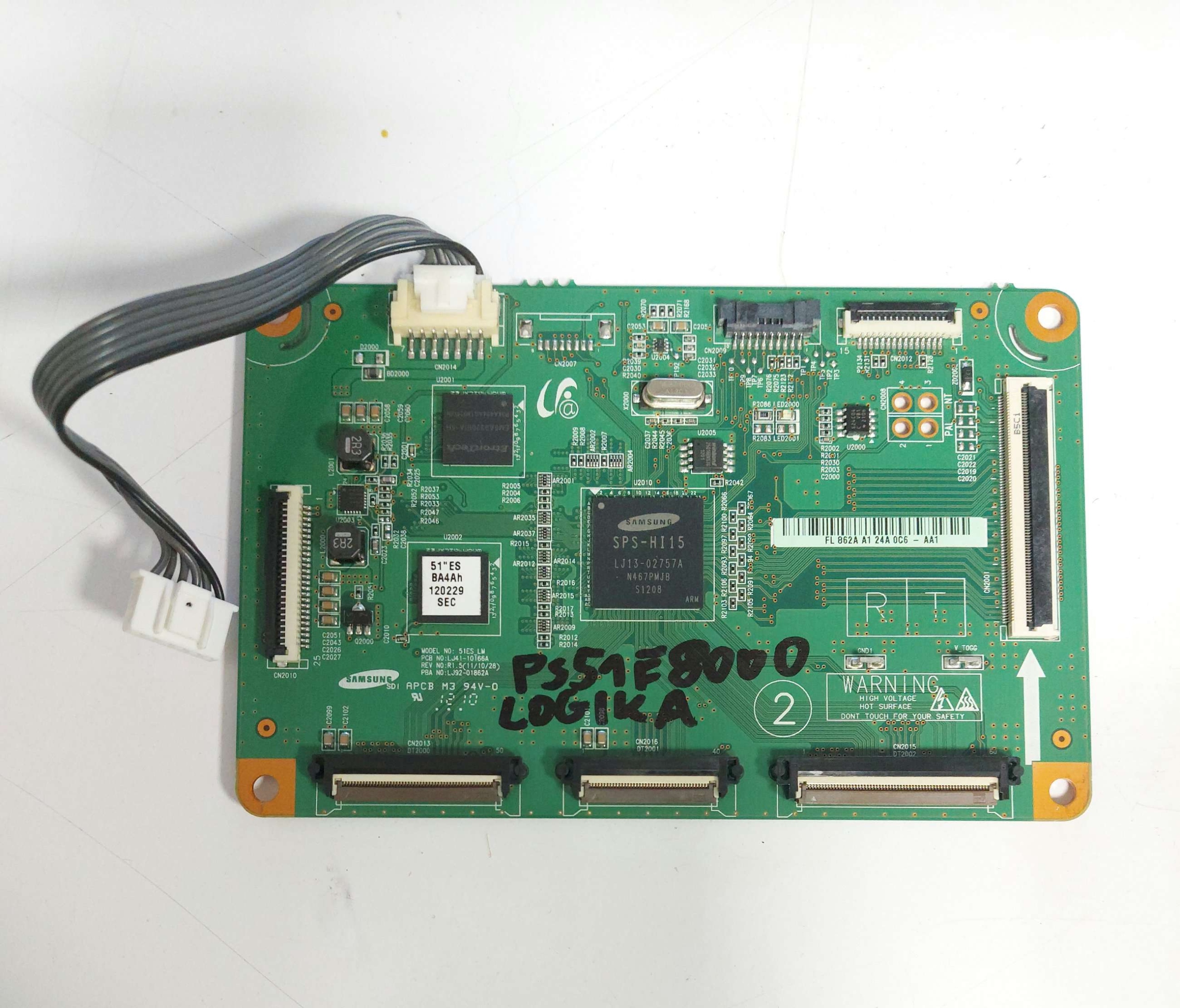 T-CON LJ41-10166A SAMSUNG PS51F8000