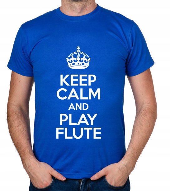 

koszulka Keep Calm And Play Flute prezent