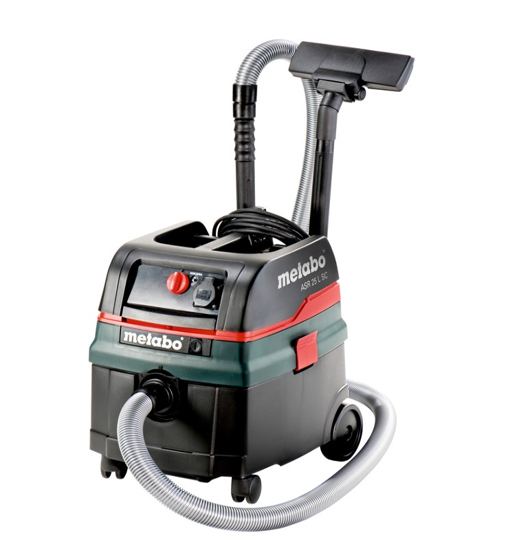 Metabo Vysavač Asr 25 L Sc S Elektromagnetickým Třepáním