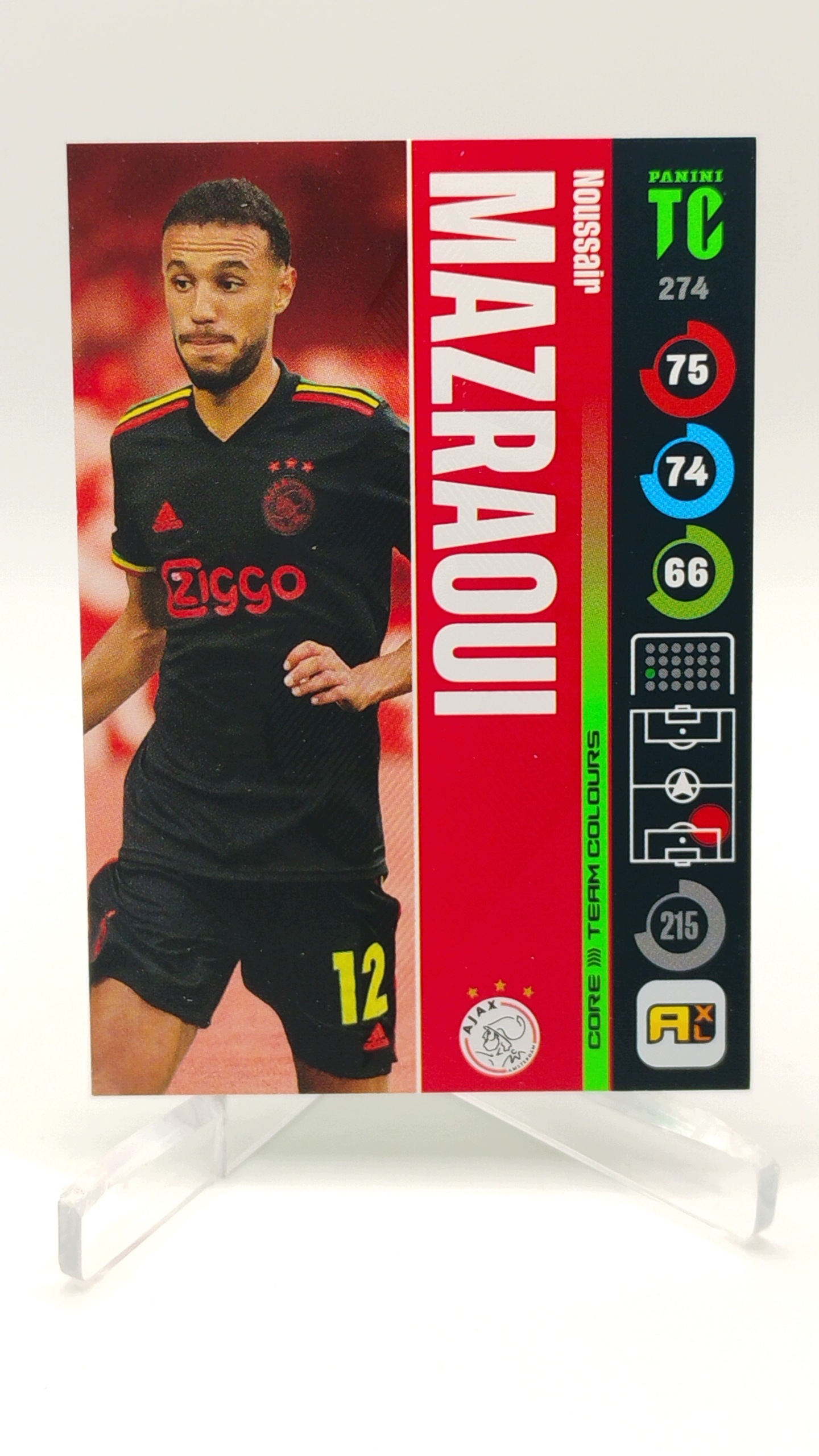 Panini Top Class 2022 Team Colour 274 Noussair Mazraoui Afc Ajax
