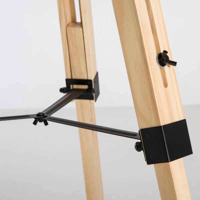 DREWNIANE Nogi LAMPA Podłogowa TROJNÓG Natur Marka MatMay