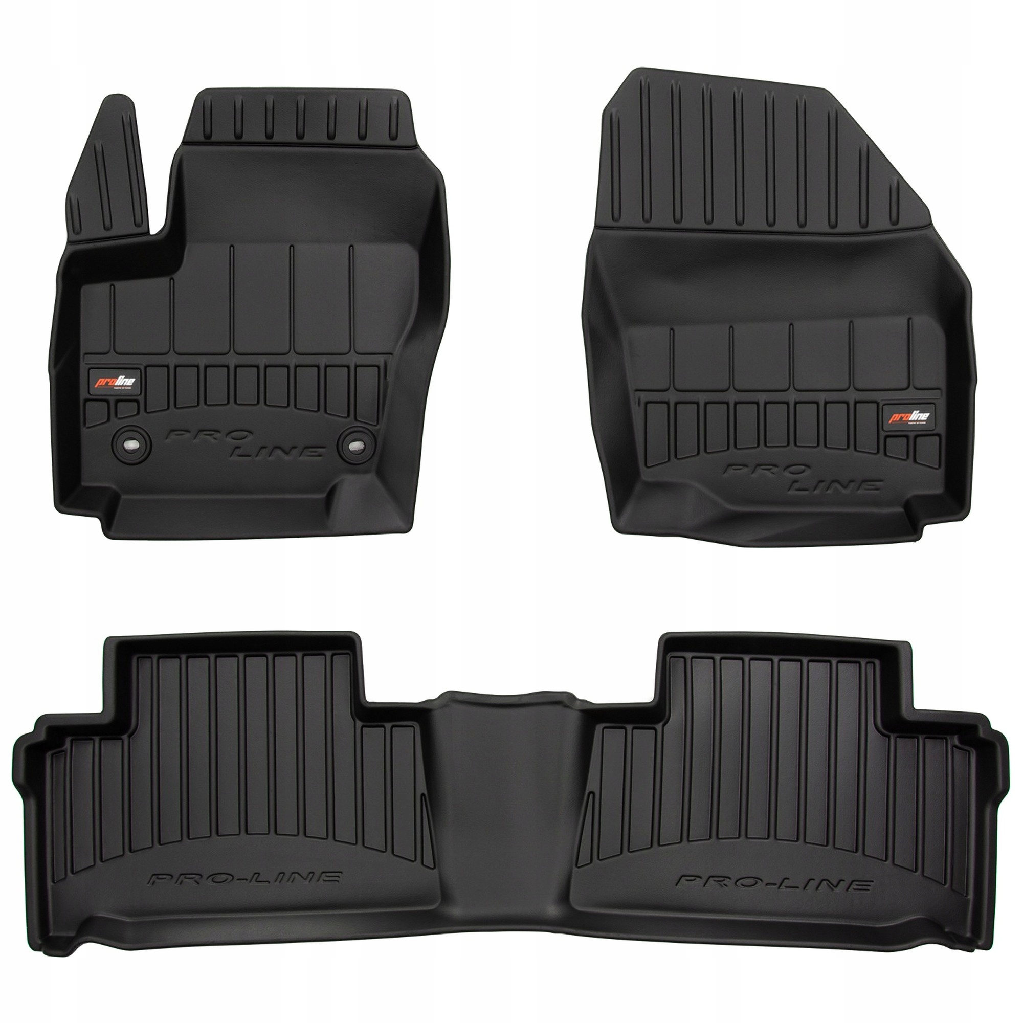 3D gumové koberce pro Ford Galaxy II 2010-2015