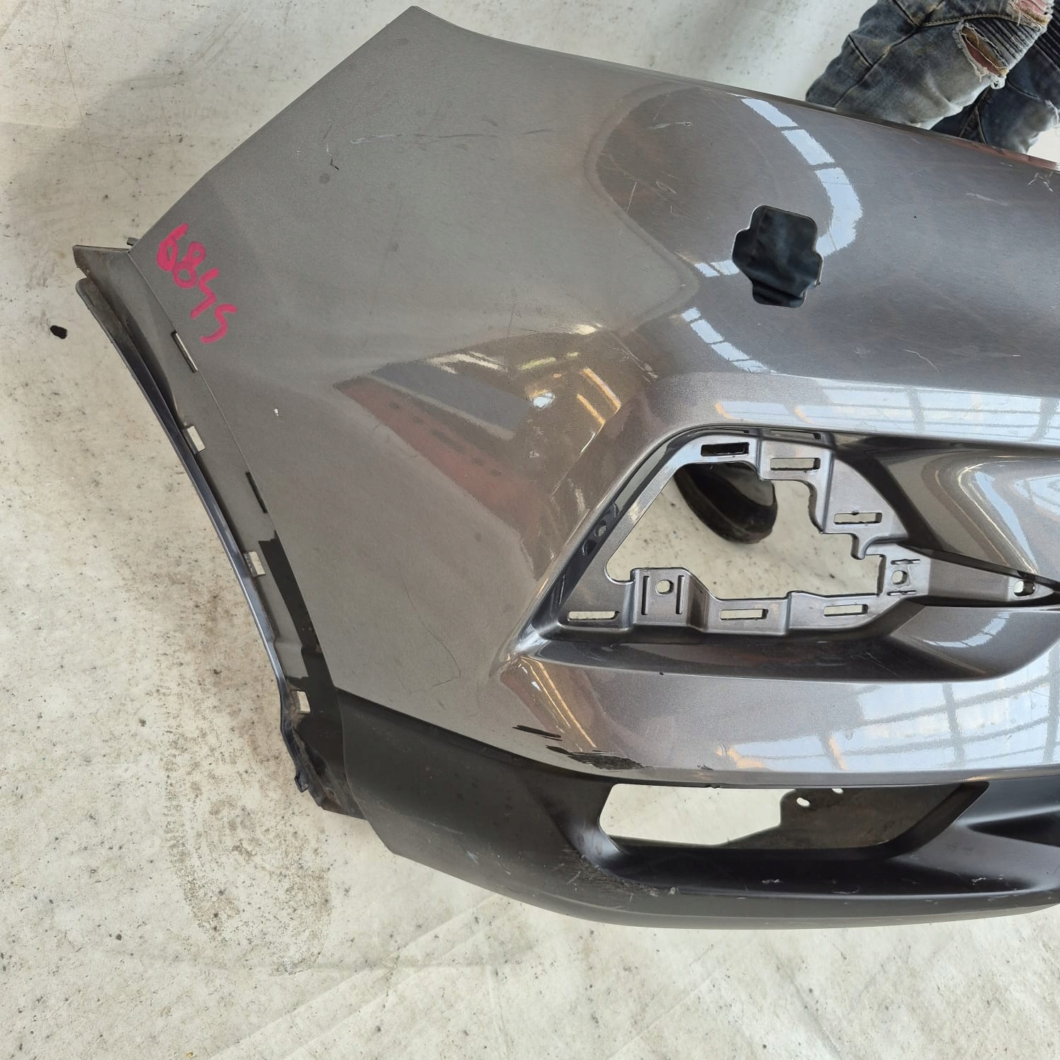 NISSAN QASHQAI II 2 LIFT 17-21 bumper front front washer