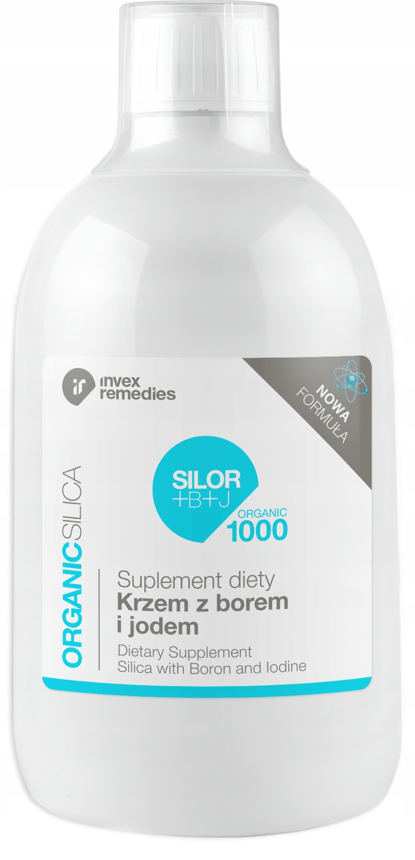 

Krzem Bor Jod Invex Remedies Silor B 500 ML