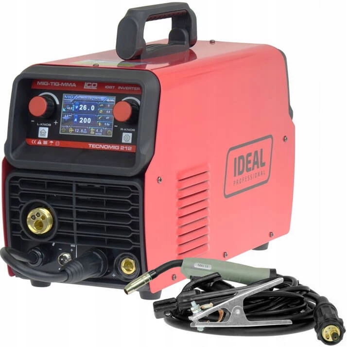 Półautomat Tecno 212 Mig Tig Mma Ideal TMIG212LCD