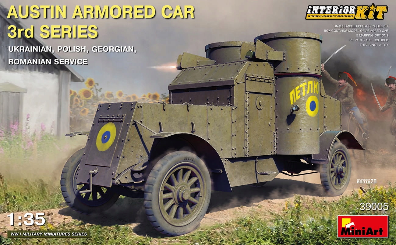 Austin Armored Car 3rd Series 1:35 MiniArt 39005