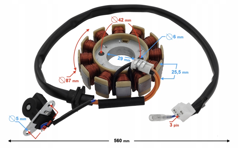 Iskrownik ATV Mikilon 180 (H) Producent WZMOTO