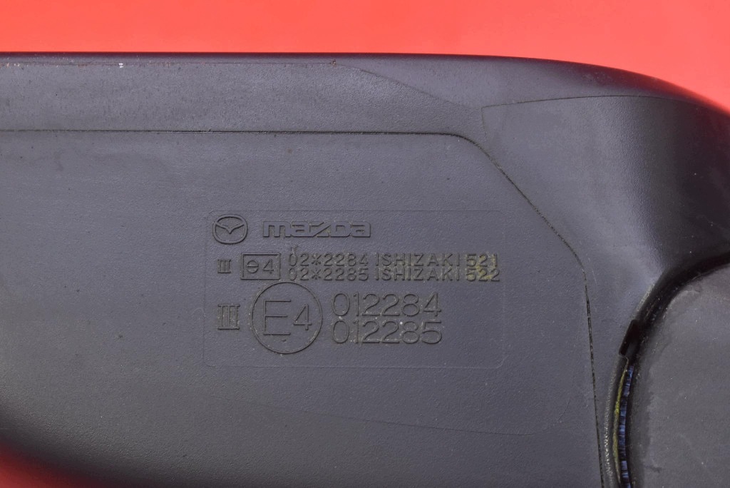 mirror left graphitic EU 012284 MAZDA 5 1 and CR 05-08 5 PIN