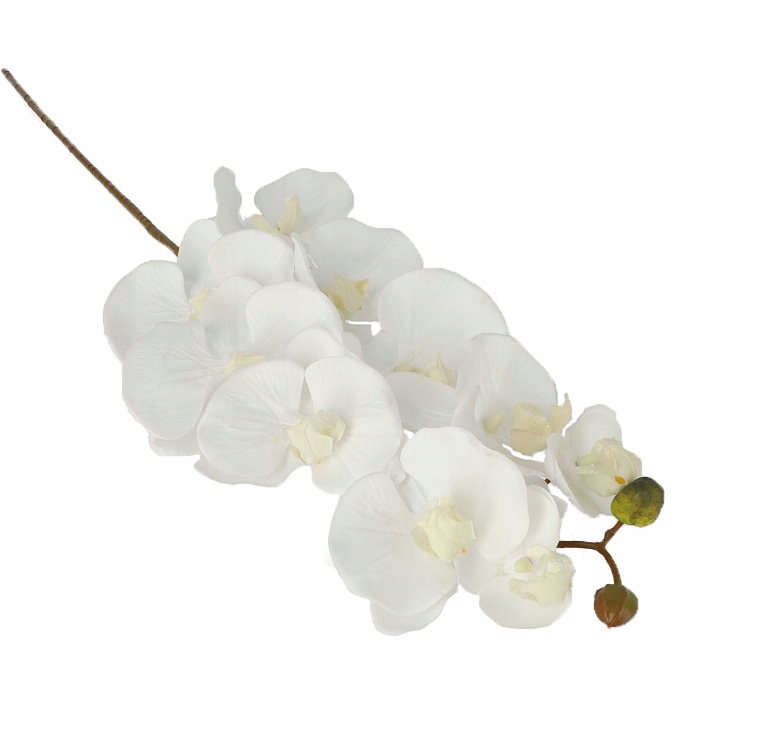 

Storczyk biały gałązka 94cm orchidea stuczna