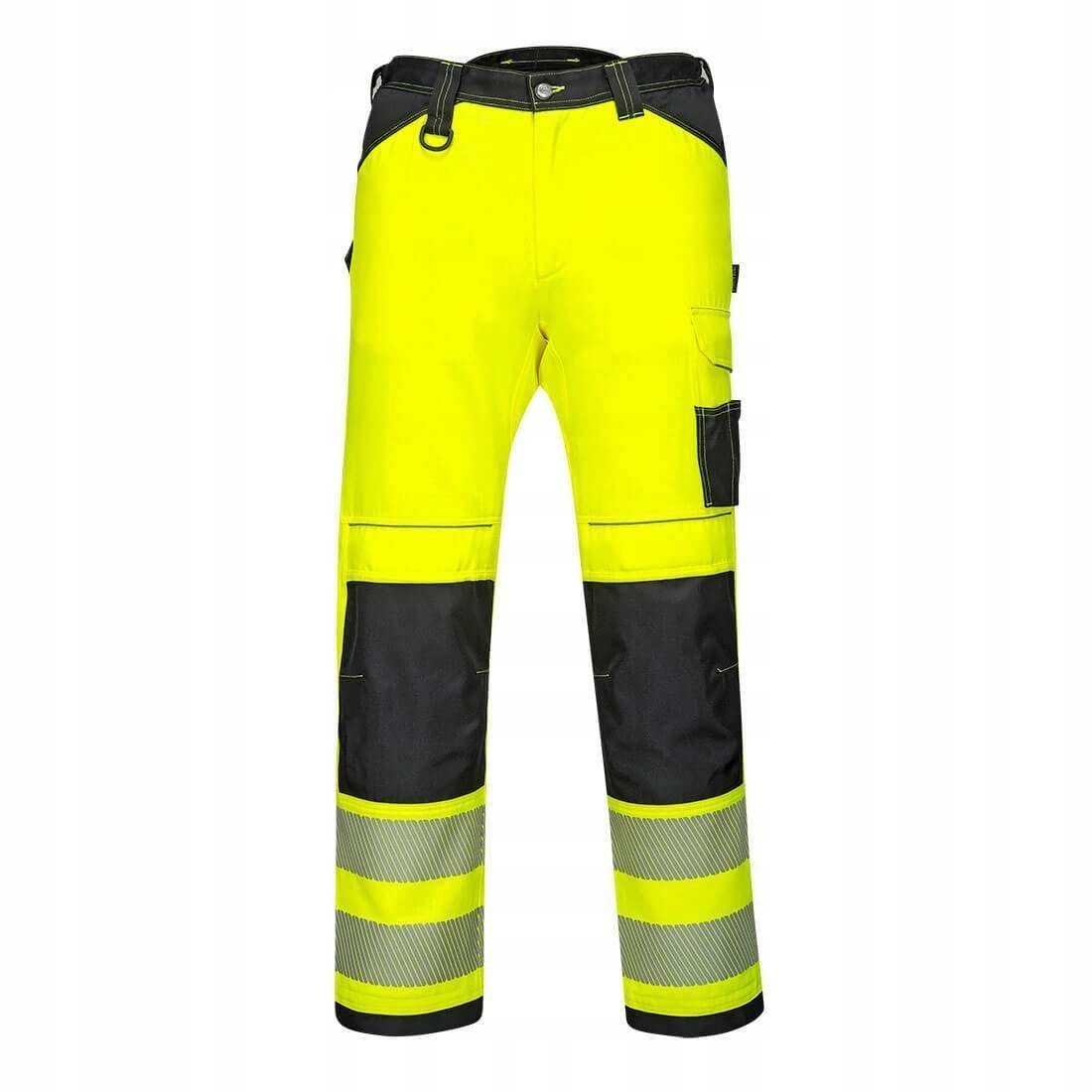 Dámské výstražné kalhoty PW3 Stretch Žluté/Černé vel. 32