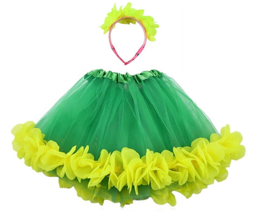 STRÓJ PANI WIOSNA PRZEBRANIE SPÓDNICZKA OPASKA KWIATY RÓŻNE KOLORY