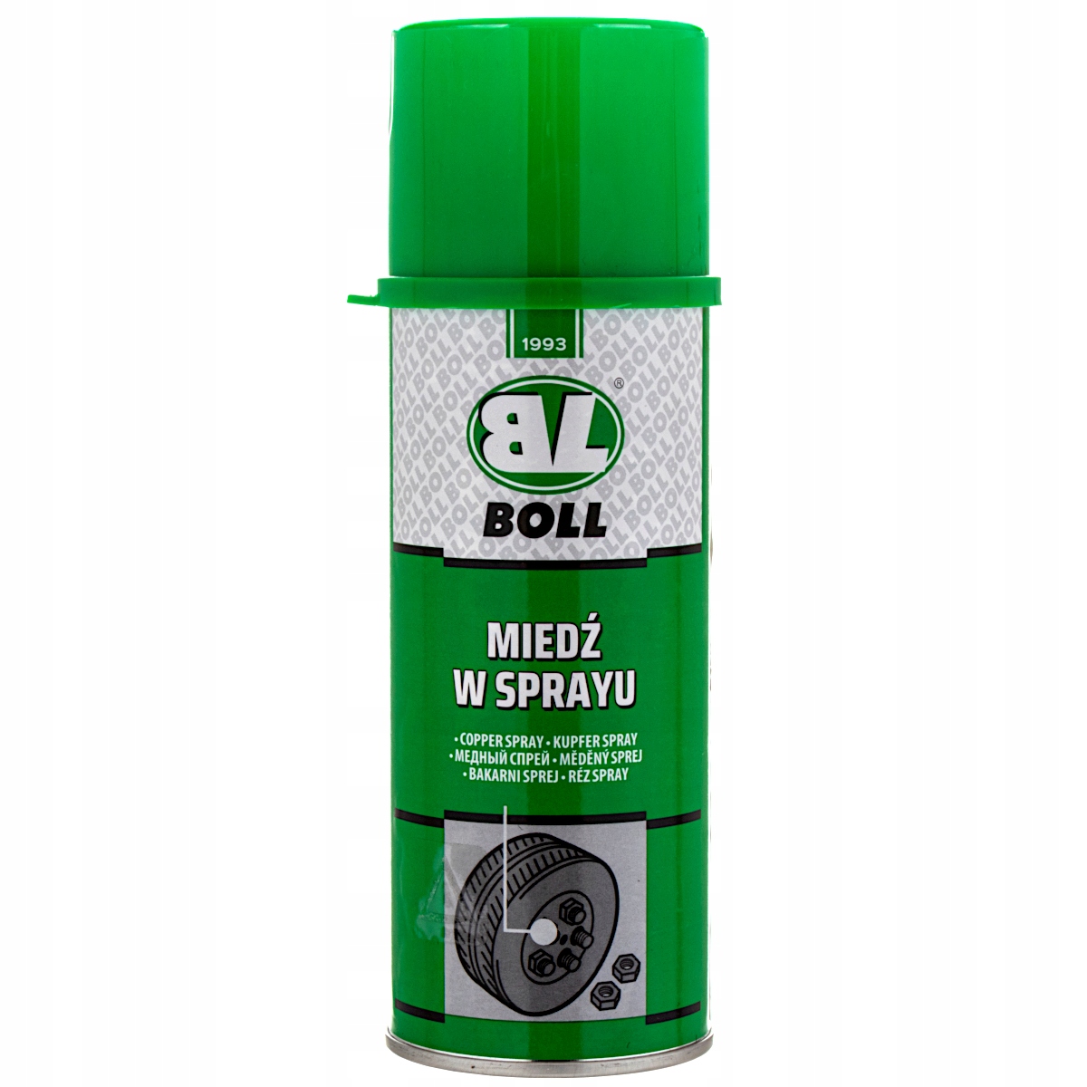 

Smar Miedziowy Spray 400ml Boll Miedź W Sprayu