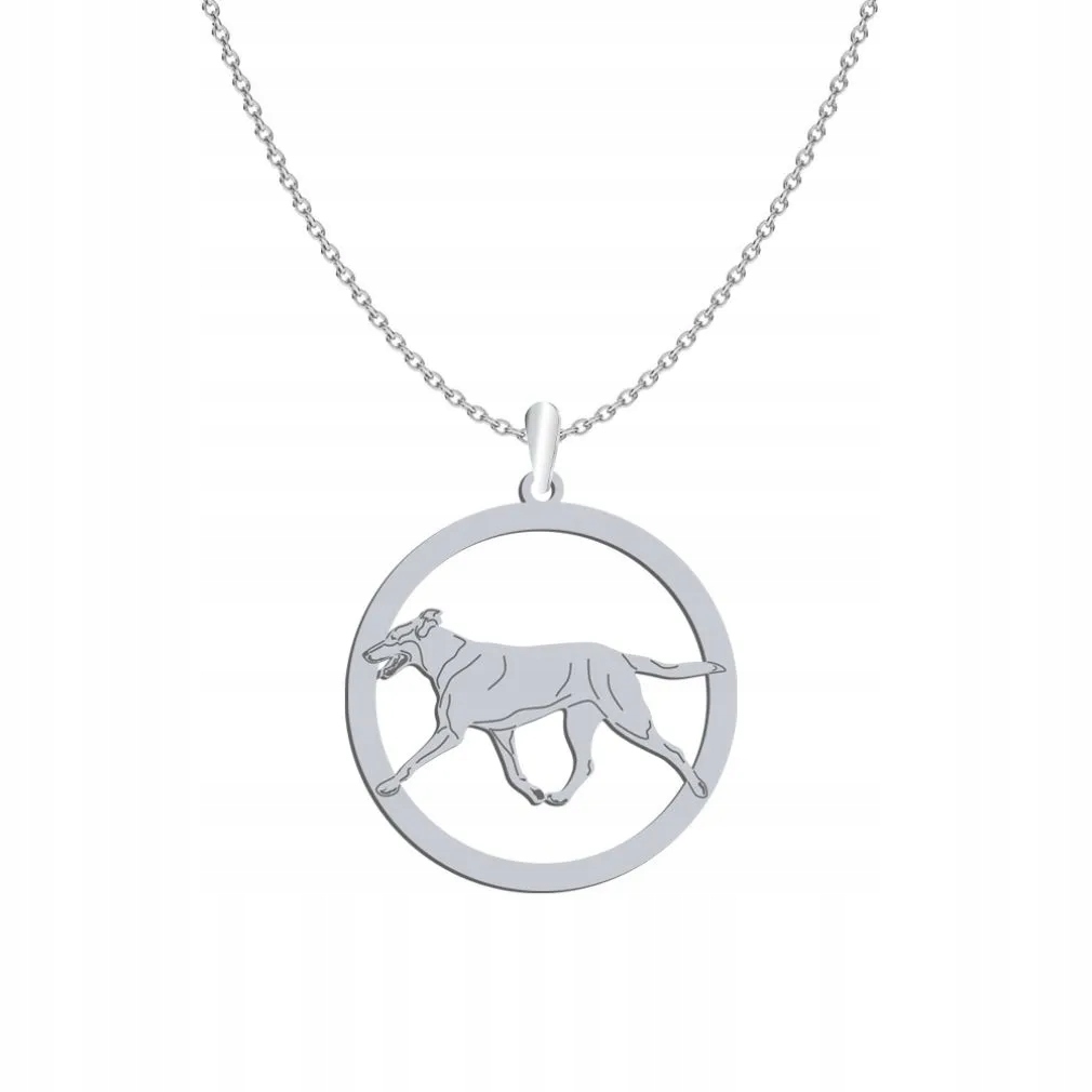 Stříbrný náhrdelník se psem Skotský ovčák krátkosrstý 925 Šperky Gravírování