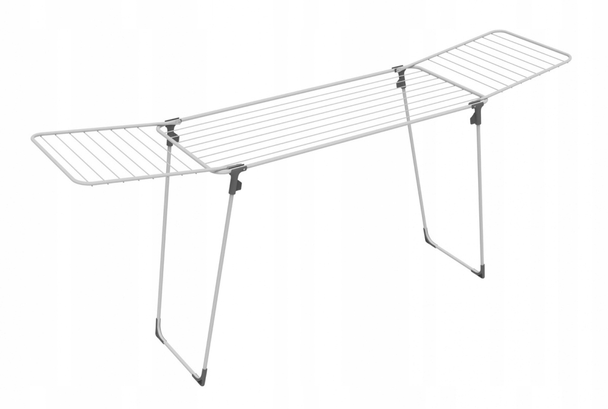 Levně Velká sušák na prádlo s rozkládacími rameny, stabilní délka 218 cm Rorets