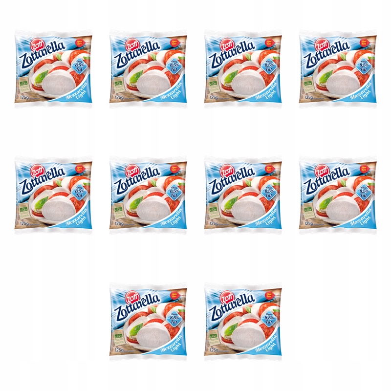 Zotarella mozzarella light 125 g X10
