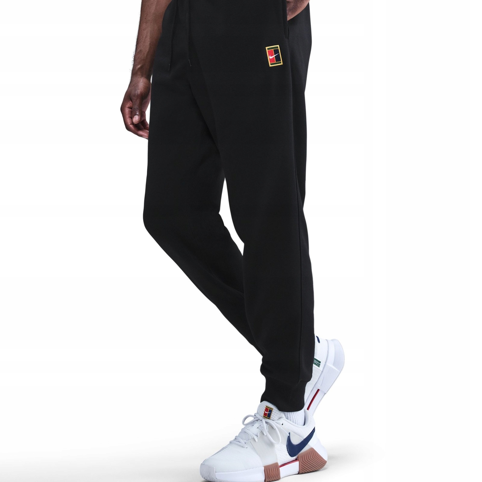 Pánské tepláky NikeCourt Heritage Mens Dri-FIT Fleece Tennis Joggers