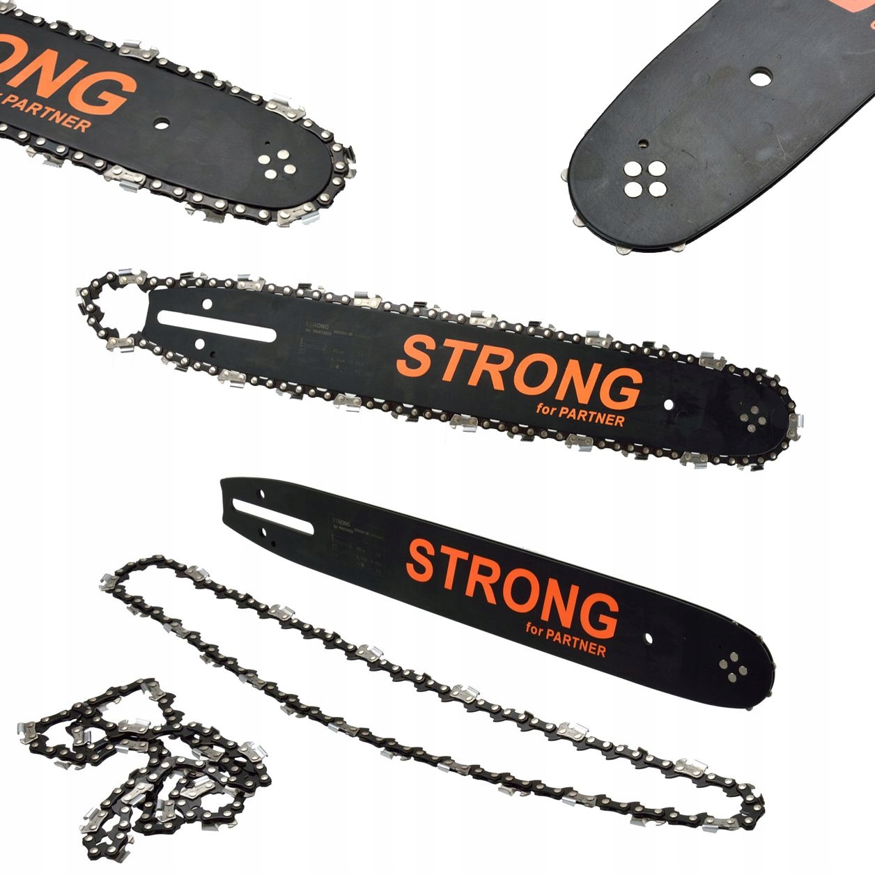 

Prowadnica 35cm 2x Łańcuch 3/8 1,3mm Do Partner