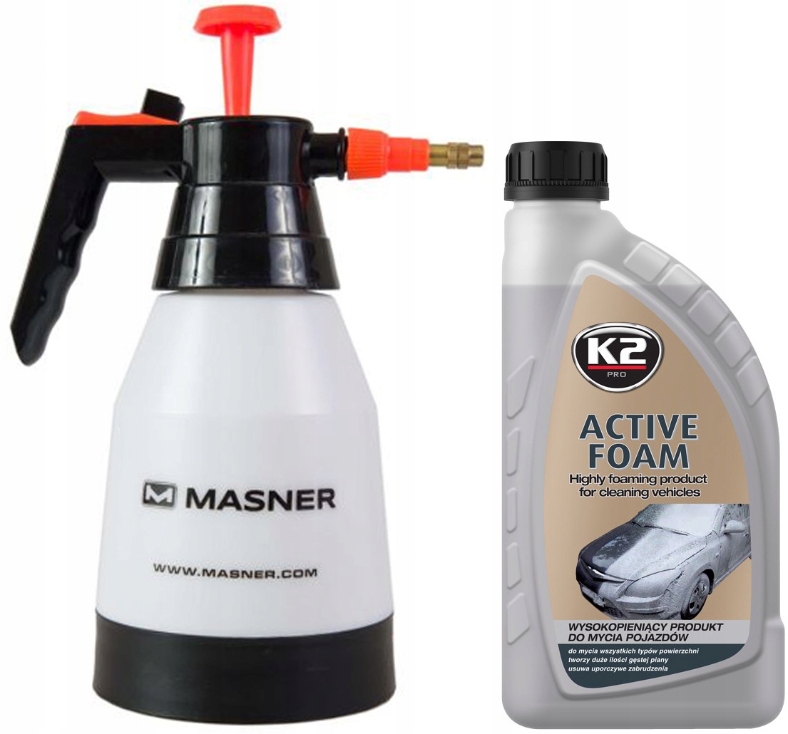 ACTIVE FOAM AKTYWNA PIANA 1L + OPRYSKIWACZ 1L