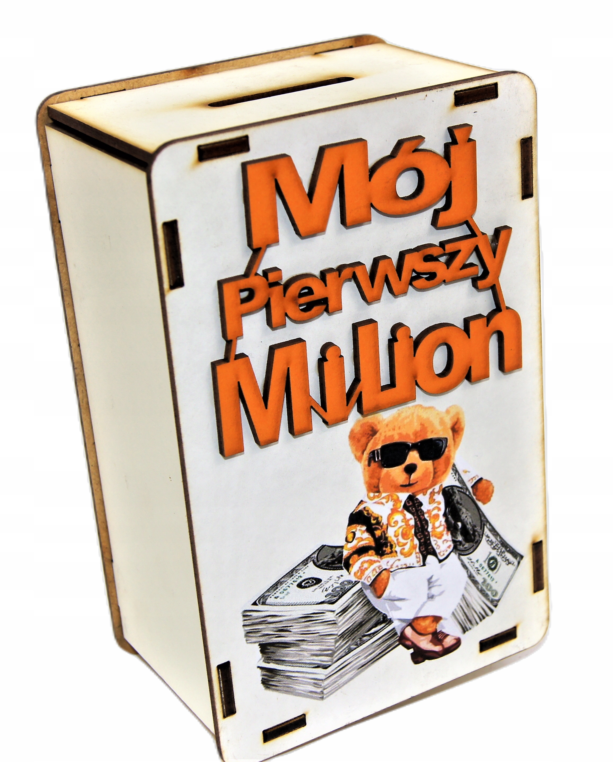 

Śmieszny Skarbonka Mój Pierwszy Milion