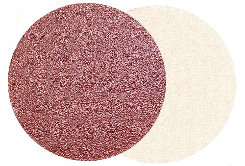 50 szt! PAPIER ŚCIERNY KRĄŻEK NA RZEP 125mm Gr. 36 Gradacja P36