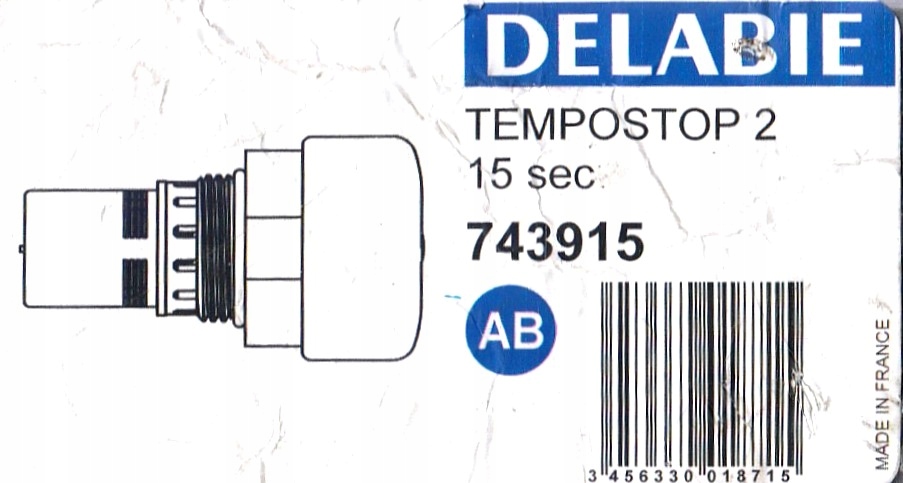 Delabie 743915 Hlavice Tempostop 2 Ab Umyvadlová